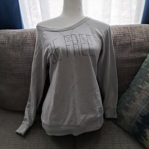 Old Navy Light Gray Sweatshirt